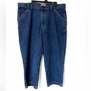 Vtg Y2K Old Navy Carpenter Painter Jeans 42x30
